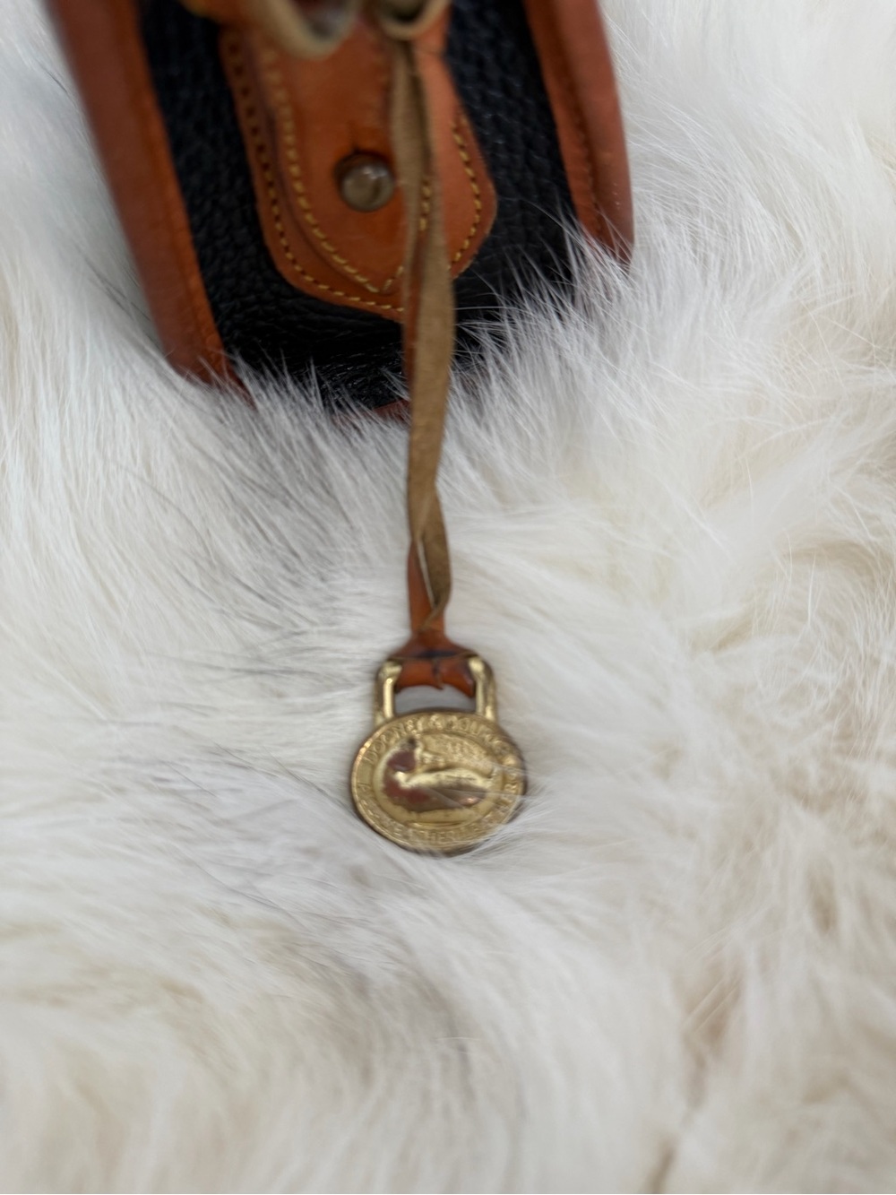Authentic Vintage Dooney & Bourke All-Weather Leather (AWL) Crossbody Bag - Picture 6 of 16